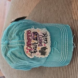 KBETHOS "Camping Hair Don't Care" Baseball Style Hat/Cap